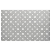 Tissu White cross stitches (Fat Quarter)