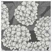 Tissu White hydrangea (Fermer)