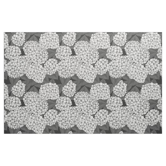 Tissu White hydrangea (Fat Quarter)