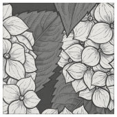 Tissu White hydrangea (Fermer)