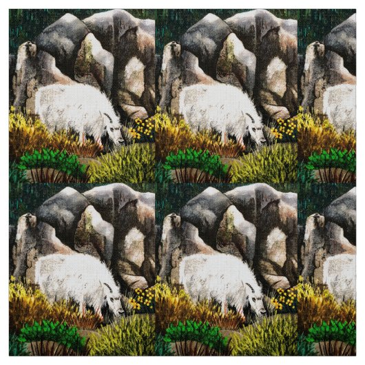 Tissu White Mountain Chèvre Junior (Échantillon)