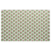 Tissu White Rabbit looking at watch. Illustration (Yard)
