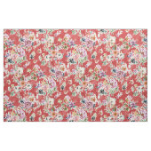 Tissu WILD LOVE Bold Red Floral (Fat Quarter)