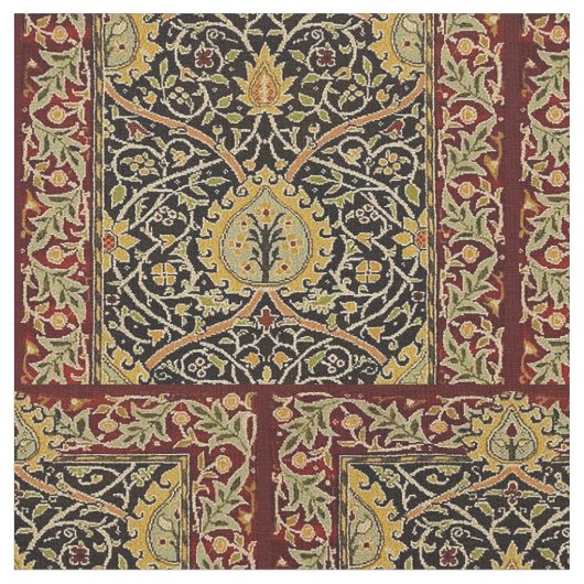 Tissu William Morris Classique Tapis Art Design d'impres (Fermer)