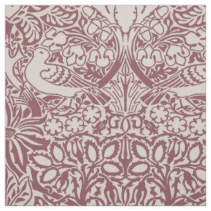 Tissu William Morris' Dove and Rose, Antique couleur Ros