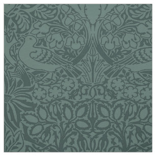 Tissu William Morris' Dove and Rose, Leaf-Shadow Colonne