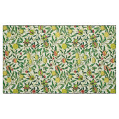 Tissu William Morris Fruits exotiques, jaune citron (Fat Quarter)