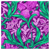 Tissu William Morris Irises, Améthyste violet (Fermer)