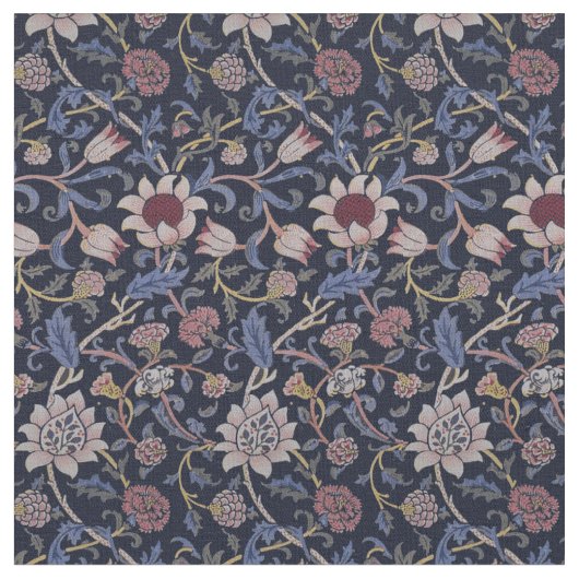 Tissu William Morris Motif Evenlode Vintage (Fermer)