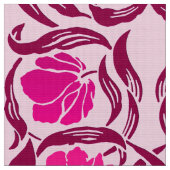 Tissu William Morris Pimpernel, Fuchsia & Pink clair (Fermer)