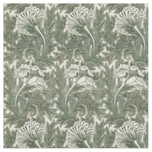 Tissu William Morris Vintage Floral Tulip Motif