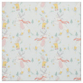 Tissu Winter Woodland Bear Bunny Pattern (Échantillon)