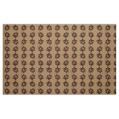 Tissu Wolf Empreinte de patte Fabric (Fat Quarter)