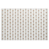 Tissu Wood Peace & Sephia Bouddha Impression (Yard)