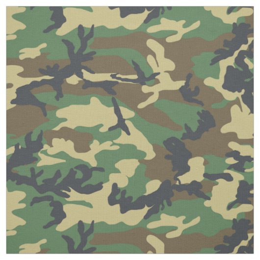 Tissu Woodland Camo (Échantillon)