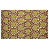 Tissu WOW ~EASTER CANDY ! ~ Vert jaune rouge rouge rouge (Fat Quarter)