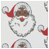 Tissu xmas black santa claus (fermé)