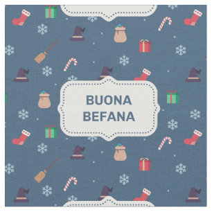 tissu xmas buona Befana