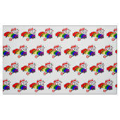 Tissu Xylophone de LGBT (Fat Quarter)