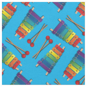Tissu Xylophone Music Rainbow Kids Cute