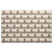 Tissu Yawning Cheetah (Fat Quarter)