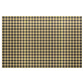 Tissu Yellow & Black Plaid Gingham (Fat Quarter)