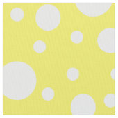 Tissu Yellow Polka (fermé)