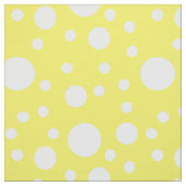 Tissu Yellow Polka (Échantillon)