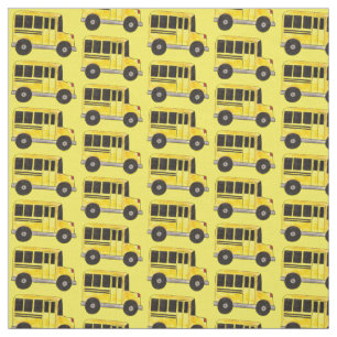 Tissu Yellow School Bus Education Enseignant Bus Conduct