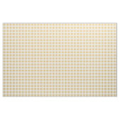 Tissu Yellow & White Plaid Gingham (Yard)