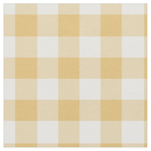 Tissu Yellow & White Plaid Gingham (Fermer)