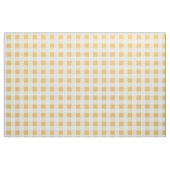 Tissu Yellow & White Plaid Gingham (Fat Quarter)