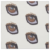 Tissu Yeux Brown Dachshund (Échantillon)