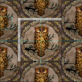 Tissu Yeux de Hibou (Carreau)