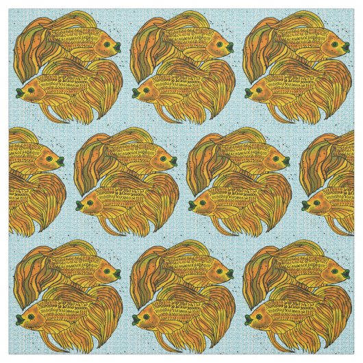 Tissu Yin Yang (Échantillon)