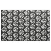 TISSU YIN YANG DEUX DRAGONS (Fat Quarter)