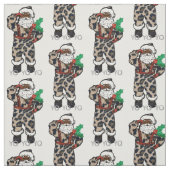 Tissu yo black père Noël (Échantillon)