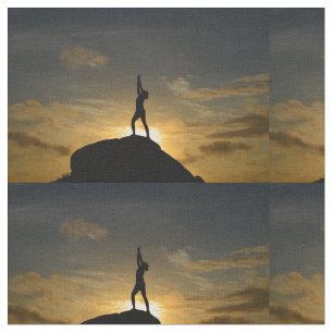 Tissu Yoga de lever de soleil