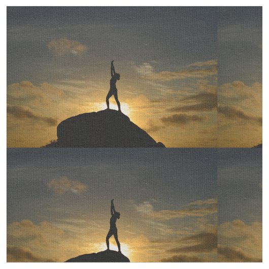 Tissu Yoga de lever de soleil (Fermer)