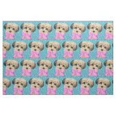 Tissu Yorkie poo (Fat Quarter)