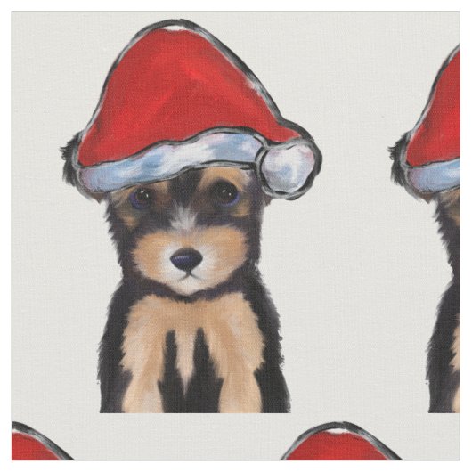 Tissu Yorkie Poo (Fermer)