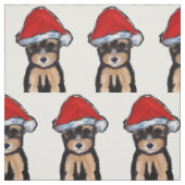 Tissu Yorkie Poo (Échantillon)