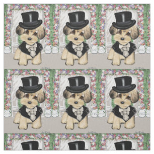 Tissu Yorkie Poo