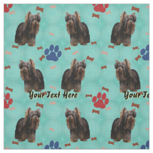 Tissu Yorkshire Terrier Art