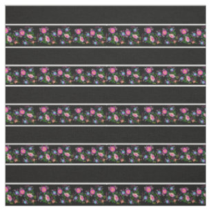 Tissu Zazzle noir PNG/noir, épingle blanche, folle
