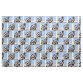 Tissu Zebra looking at you (Fat Quarter)