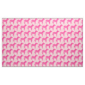 Tissu Zebra Print - Fuchsia et rose clair (Yard)