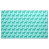 Tissu Zebra Print - Turquoise et Aqua (Yard)