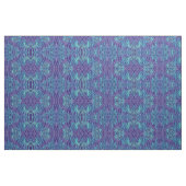 Tissu Zèbre Bleu Aqua Et Violet (Fat Quarter)