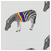 Tissu Zèbre de LGBT (Fermer)
